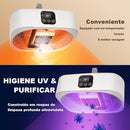 🧺 Secador de Roupas Portátil Elétrico com Cortina Suspensa e Timer Digital