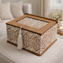 Caixa organizadora decorativa - estampada
