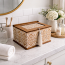 Caixa organizadora decorativa - estampada