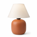 Abajur de Cerâmica Artesanal Bivolt – Luminária Decorativa para Quarto, Sala ou Escritório