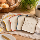 Prato em formato de Pão de Porcelana 18cm