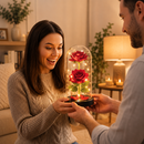 Luminária Rosa Encantada Premium — Uma Peça Que Transforma Emoção em Decoração