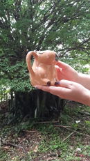 Caneca 3D Capivara Bichinho Animal Exótico Bicho do Mato Cerâmica Brilhante Esmaltada Alto Relevo