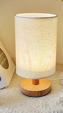 Lâmpada De Mesa De Madeira Moderna Alimentada Por USB Luz De Noite Para Iluminação Do Quarto abajur