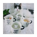 Caneca Cerâmica 3D com Gatinho dentro