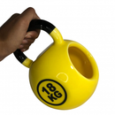 Caneca Halter 3D Exercício Academia Peso Kettlebell Crossfit Whey Presente Criativo Cozinha Anilha Cafe