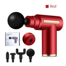 Massageador Elétrico de Alta Frequência Profissional – Pistola Relax Gun com 6 Velocidades