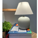 Abajur Luminaria de Ceramica Porcelana Bivolt Cabiceira Decoração Quarto Escritorio Sala Decoração Várias Cores