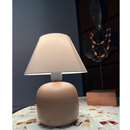 Abajur Luminaria de Ceramica Porcelana Bivolt Cabiceira Decoração Quarto Escritorio Sala Decoração Várias Cores