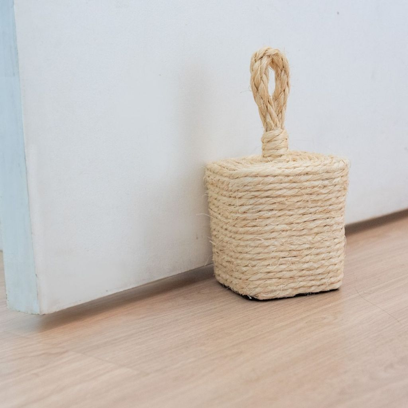 Peso Porta Quadrado Corda Sisal Total Cimento Concreto 1kg