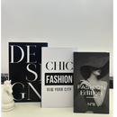 Conjunto de Caixa Livro Decorativa Organizadora Para Joias e Documentos 3pcs Papel