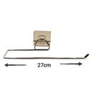 Porta Papel Toalha e Suporte de Filme de Alumínio para Parede de Cozinha