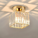Lâmpada Led Moderna Para Corredor Com LumináRia De Teto De Cristal Para Corredor, Varanda 3 Cores 85V-256V