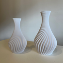 Kit 2 Vasos Decorativos em Espiral - Varias Cores