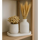 Kit de Decoração Lavier 3 Peças em Gesso Artesanal | LavierHome