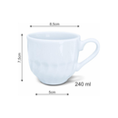 Xícara Tampa 240ml Seja Sua Própria Inspiração Frases Motivacional Caneca Estampa Floral Delicada Fofa Amor Próprio