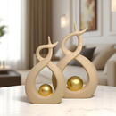 Enfeite Rack Sala Estante Aparador Mesa Decoração Casa Escritorio Recepção Clinica Cerâmica Fosco