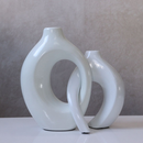 Dupla de Vasos Mônaco em Cerâmica – Design Moderno para Sala, Aparador, Quarto, escritório, rack