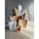 Escultura Decorativa Família – Símbolo de Amor e União