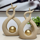 Enfeite Rack Sala Estante Aparador Mesa Decoração Casa Escritorio Recepção Clinica Cerâmica Fosco