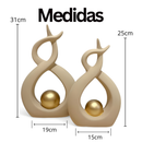 Enfeite Rack Sala Estante Aparador Mesa Decoração Casa Escritorio Recepção Clinica Cerâmica Fosco