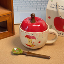 Caneca maçazinha  – Cerâmica alta temperatura 450ml