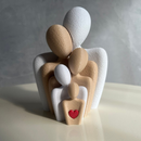 Escultura Decorativa Família – Símbolo de Amor e União
