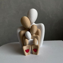 Escultura Decorativa Família – Símbolo de Amor e União