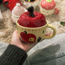 Caneca maçazinha  – Cerâmica alta temperatura 450ml