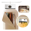 🧺 Secador de Roupas Portátil Elétrico com Cortina Suspensa e Timer Digital