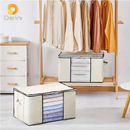 Caixa Saco Organizador Cobertor Casaco Guarda Roupa Ecológico Anti-Poeira Umidade Insetos Multiuso