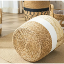 Cestos Palha Rattan Cachepot Vime Boho Decoração Rustico Varios Tamanhos Plastificado