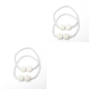 Prendedores de Cortina Magnéticos com Pérolas – Kit com 2 ou 4 Peças | LavierHome