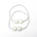 Prendedores de Cortina Magnéticos com Pérolas – Kit com 2 ou 4 Peças | LavierHome