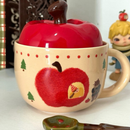 Caneca maçazinha  – Cerâmica alta temperatura 450ml