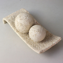 Centro De Mesa Em Cerâmica-Decoração para sala, quarto, rack, aparador, escritório, enfeite, esfera, mesa