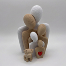 Escultura Decorativa Família – Símbolo de Amor e União