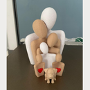 Escultura Decorativa Família – Símbolo de Amor e União