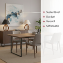Kit 2 unidades Abajur La Finesse Cupula - Luminária Para Decoração Quarto e Sala