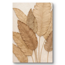 Quadro Decorativo Folhagem Clean Grande 110x80cm Decore Quarto Sala Copa Escritórios Hall de Entrada