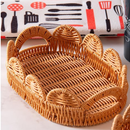 Cesta Botânica 26cm x 17cm x 7cm Rattan Lyor