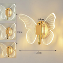 Luminária de Parede Borboleta LED Nordic – Iluminação Decorativa Moderna e Sofisticada
