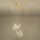 Pendente Borboleta LED Nordic – Iluminação Decorativa Sofisticada para Ambientes Elegantes