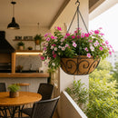 Suporte Suspenso para Vasos de Flores – Corrente Decorativa para Jardinagem