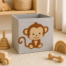 Caixa Organizadora Infantil em Feltro Premium – KidsDecor