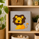 Caixa Organizadora Infantil em Feltro Premium – KidsDecor