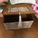 Caixa organizadora decorativa - estampada