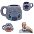 Caneca Stitch  3D Cerâmica
