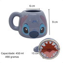 Caneca Stitch  3D Cerâmica 
