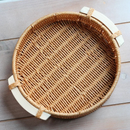 Bandeja Organizadora Multiuso Redonda Retangular Cesto para servir Café Frios Doces Petiscos Casa Cozinha